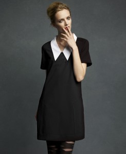 Karl Lagerfeld for Impulse only at Macy's Ponte Blk Dress $109